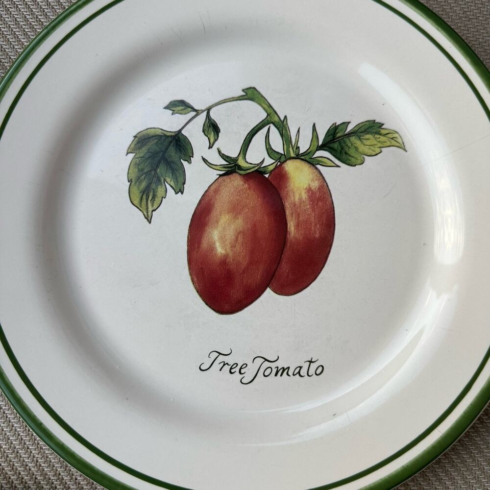 Williams Sonoma Heirloom Tomatoes 9" Plates (Set Of 3) Portugal - Picture 3 of 10